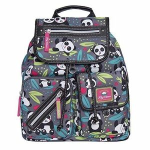 NEW Lily Bloom Panda Mini Backpack